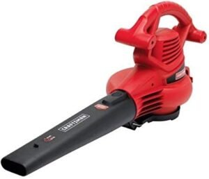 CRAFTSMAN 3-in-1 Corded Electric Leaf Blower, Leaf Vacuum and Mulcher