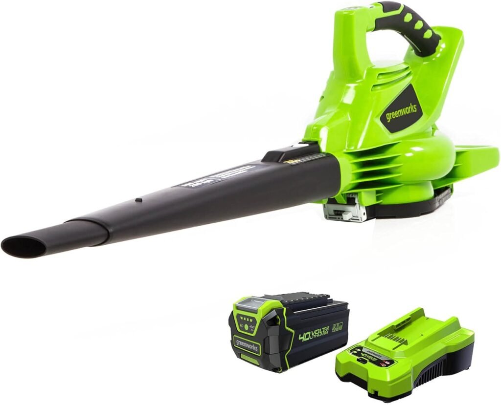 Greenworks G-Max 24322 best leaf blower vacuum