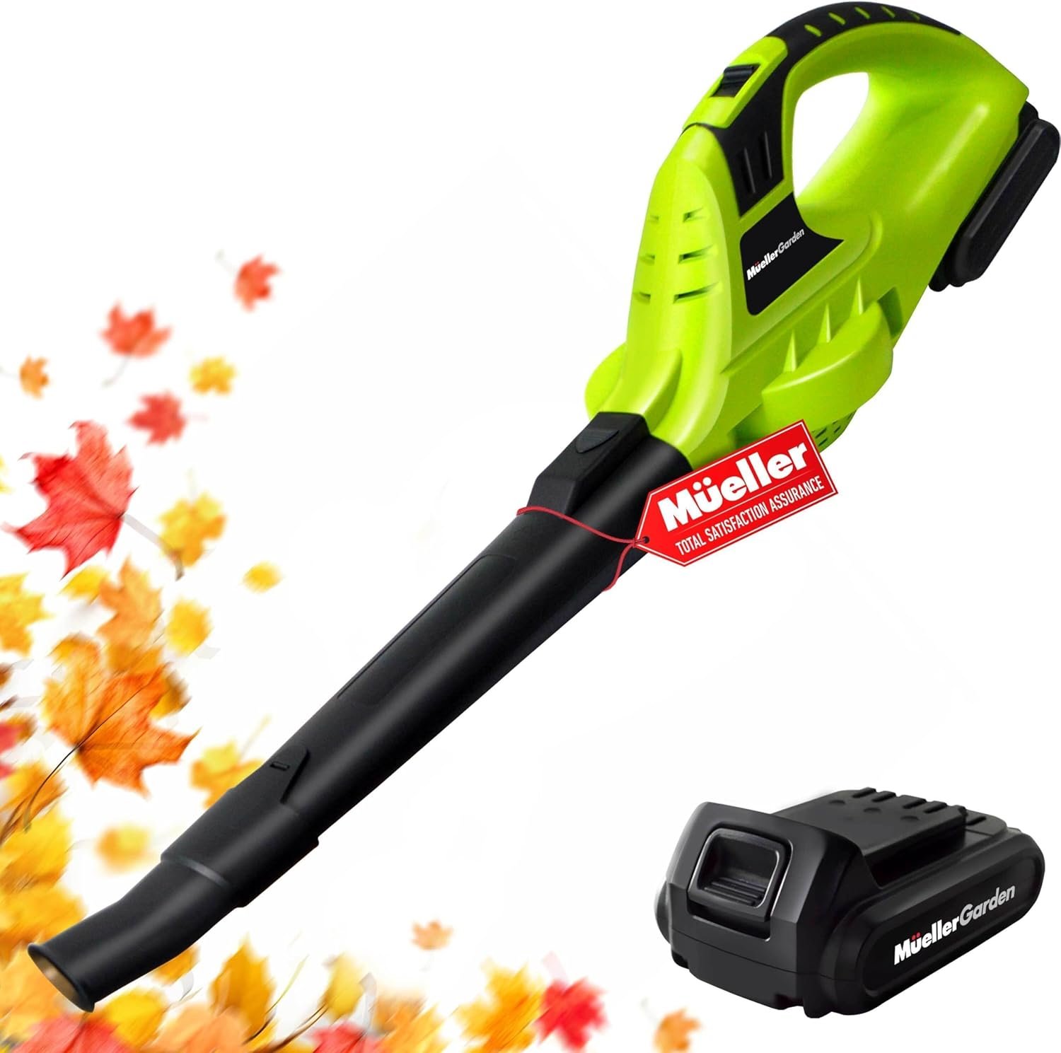 Mueller UltraStorm Cordless Handheld Leaf Blower